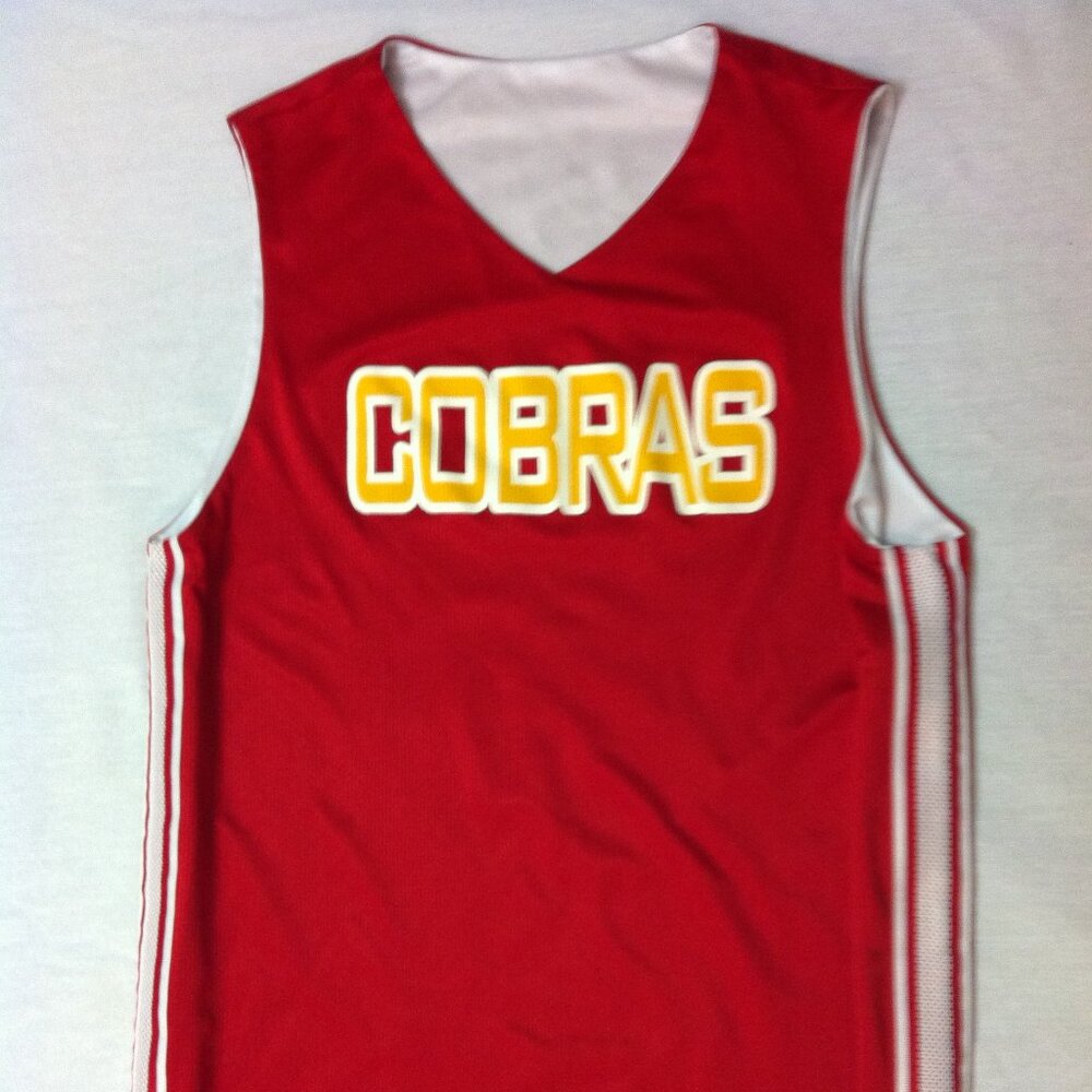 🌴 HIGH FIVE COBRAS MENS ATHLETIC SLEEVELESS REVERSIBLE JERSEY SHIRT  SIZE S 🌴